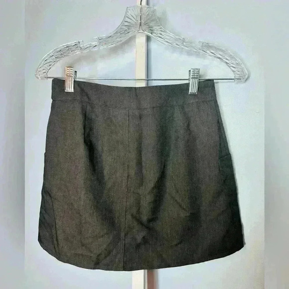 Noisy May NWOT NORMAL WAISTED MINI Gray SKIRT X-small - Picture 4 of 5